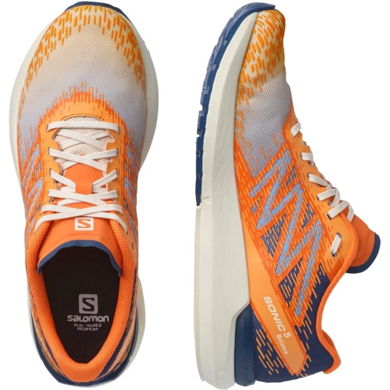 Salomon Sonic 5 Balance Men's Running Shoes Orange | CA 41X89